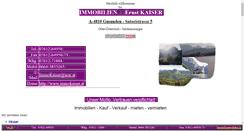 Desktop Screenshot of immokaiser.at